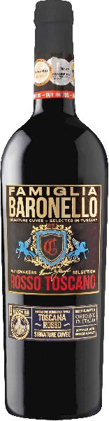 Pellegrino Baronello Toscana IGT Jg. 2019 Cuvee aus Sangiovese, Merlot, Cabernet Sauvignon im Holzfass gereift von Pellegrino