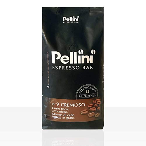 Pellini Espresso Bar N° 9 Cremoso 6 x 1kg Kaffee ganze Bohne von PELLINI CAFFÈ S.p.A.SEDE LEGALE E AMM