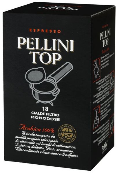 18 Pellini TOP Espresso ESE Pads 18 Pellini TOP Espresso ESE Pads von Pellini