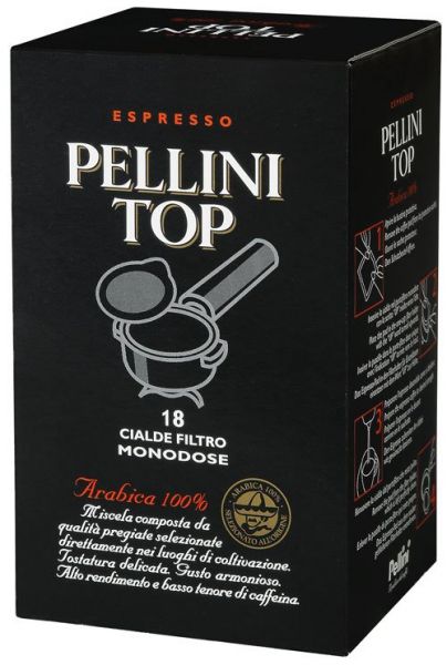 18 Pellini TOP Espresso ESE Pads von Pellini