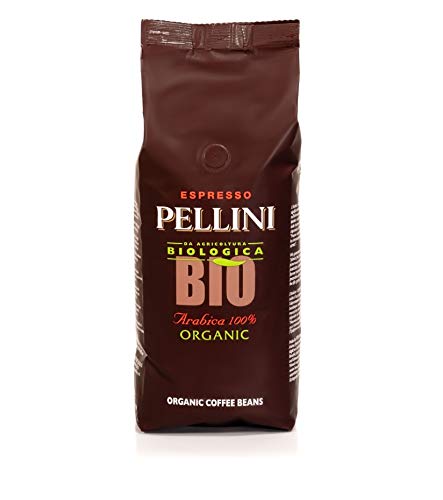 Pellini Kaffee in Chicchi per Espresso Bio, 100% Arabica-Mischung, Bio-Kaffeebohnen mit Süßlichem und Zartem Geschmack, 500g Pellini Kaffee in Chicchi per Espresso Bio, 100% Arabica-Mischung, Bio-Kaffeebohnen mit Süßlichem und Zartem Geschmack, 500g von Pellini