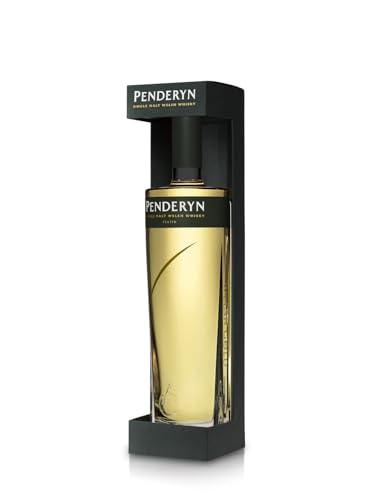 Penderyn Gold Single Malt Welsh Whisky Peated - Ausgezeichneter Whisky aus Wales in der Geschenkpackung mit 46% vol. (1 x 0,7l) von Penderyn