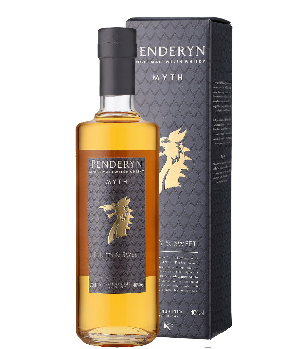 Penderyn Myth Single Malt Whisky (41 % Vol., 0,7 Liter) von Penderyn Distillery