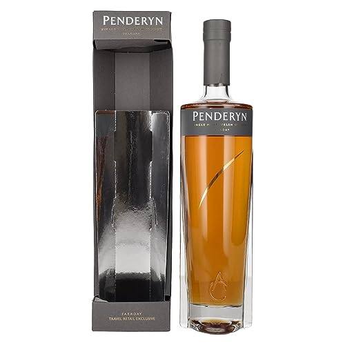 Penderyn Faraday Gold Range Single Malt Welsh Whisky in Geschenkpackung (1 x 0.7 l) von Penderyn