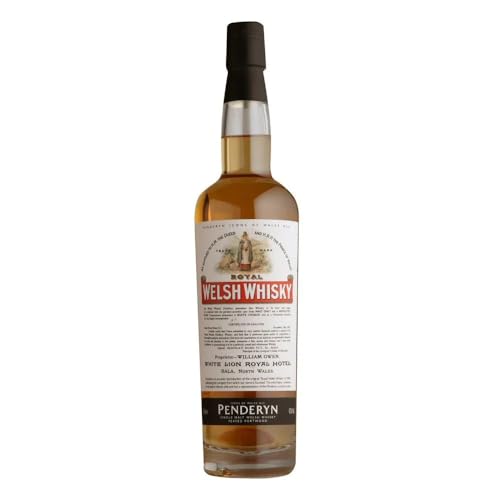 Penderyn Royal Welsh Whisky 43Prozent vol Icons of Wales No. 6 Single Malt Welsh Whisky-Peated Portwood Single Malt Whisky (1 x 0.7 l) von Penderyn