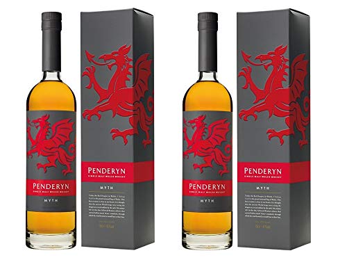 Penderyn Whisky aus Großbritannien 2er Sparpack Penderyn Myth 41% vol (2 x 0,7 Liter) von Penderyn