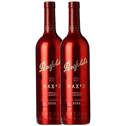 Penfolds Max's Shiraz Cabernet Alterung 75 cl (Schachtel mit 2 Flaschen von 75 cl) von Penfolds Wines