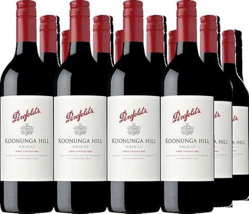 Penfolds 12er Vorteilspaket Koonunga Hill Shiraz 2021 (12 x 0.75 l) von Penfolds