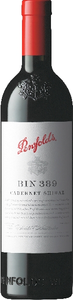 Penfolds Bin 389 Cabernet Shiraz Jg. 2019 limitiert Cuvee aus 57 Proz. Cabernet Sauvignon, 43 Proz. Shiraz 12 Monate in Eichenholzfässern und 12 Monate auf der Flasch gereift von Penfolds