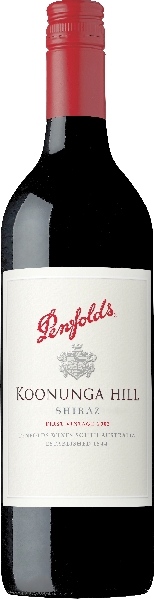 Penfolds Koonunga Hill Shiraz Jg. 2021 limitiert 6 Monate in Eichenholzfässern gereift von Penfolds