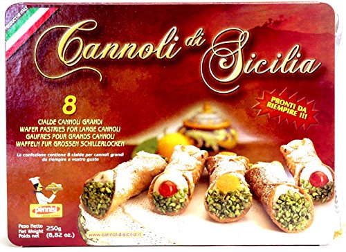 Pennisi Cannoli / Teigröllchen groß (leer) 250 gr. von Pennisi