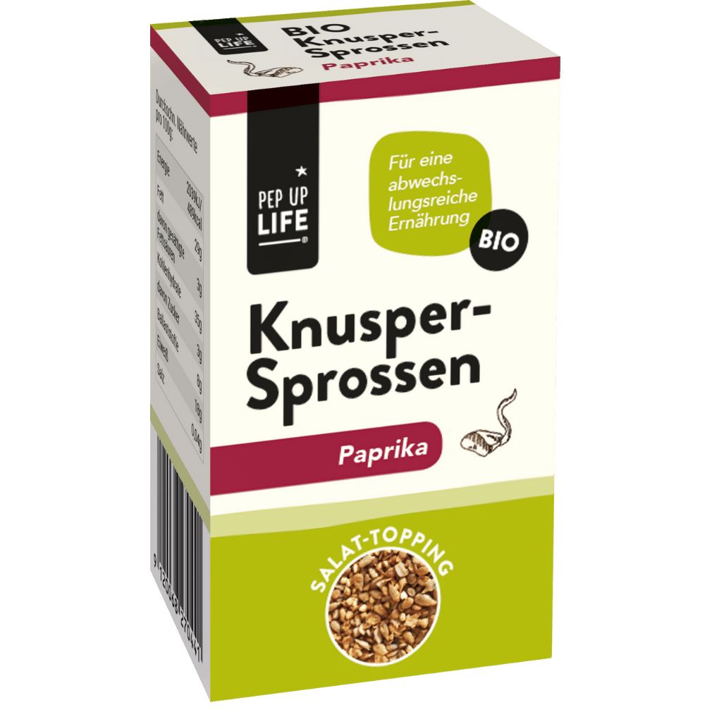 Bio Knusper Sprossen Paprika Bio Knusper Sprossen Paprika von PepUpLife