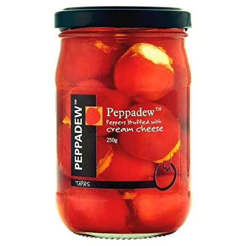 Peppadew Paprika Mit Käse 250 g Creme (Paket von 2) von PEPPADEW