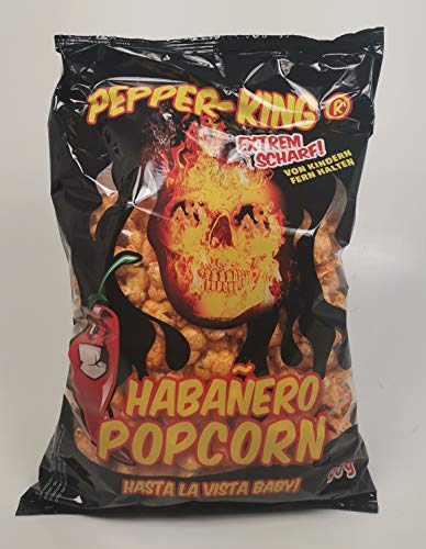 10x Pepper King Habanero Popcorn (10x90g) von Pepper King