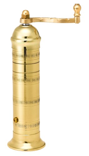Pepper Mill Imports Atlas Pfeffermühle, Messing, 20,3 cm von Pepper Mill Imports