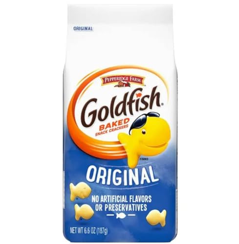 Pepperidge Farm Goldfish Gebackene Snack Crackers 187g - Original von Pepperidge Farm