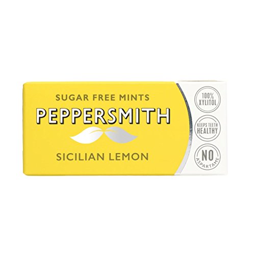 Sicilian Lemon and Fine English Peppermint Mints - 15g von Peppersmith