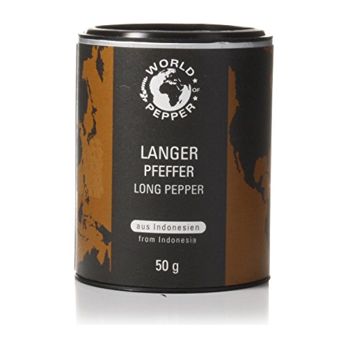 Langer Pfeffer - World of Pepper - 50g - Stangenpfeffer aus Indonesien - Premium Qualität mit Zufriedenheitsgarantie von Pepperworld