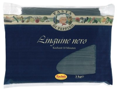 Pasta di Peppino Linguine nero 3kg Pasta di Peppino Linguine nero 3kg von Peppino