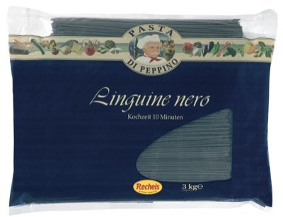 Pasta di Peppino Linguine nero 3kg von Peppino