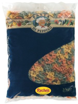 Peppino Tricolore 3kg, Farfalle von Peppino