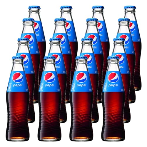 Pepsi Cola das Original 16 Glasflaschen je 0,2l inkl. Mehrweg Pfand von Pepsi