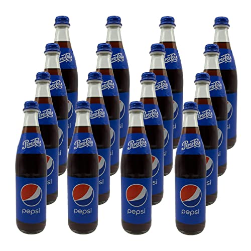 Pepsi Cola das Original 16 Glasflaschen je 0,5l von Pepsi Cola