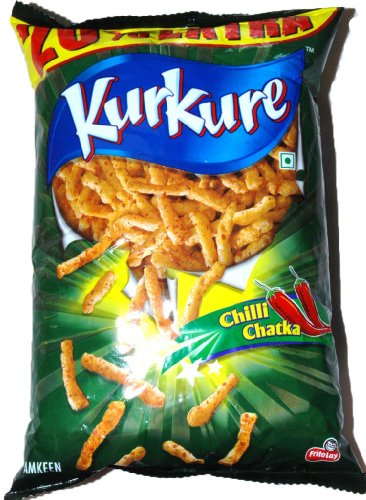 Kurkure - 90g Chilli Chatka Snack / Chilli Chatka Snack von Kurkure
