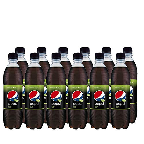 Pepsi Erfrischende Cola mit Limettenaroma, 12 x 500 ml von Pepsi