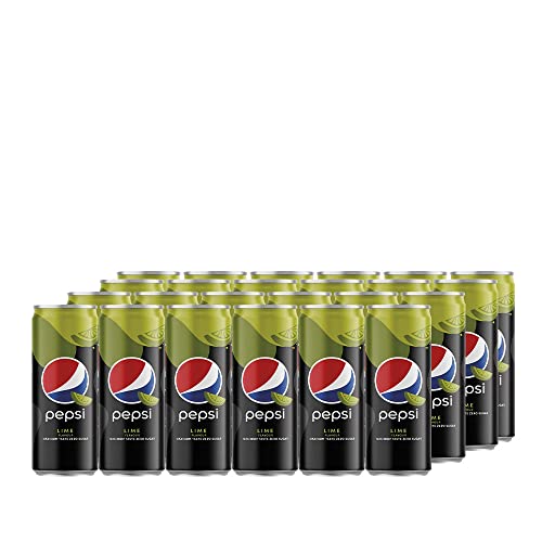Pepsi Cola Lime (24 x 330ml) Erfrischende Pepsi Cola mit Limettengeschmack von Pepsi