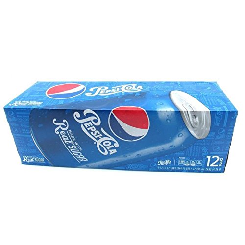 Pepsi-Cola made with real Sugar 12 x 355 ml von Pepsi