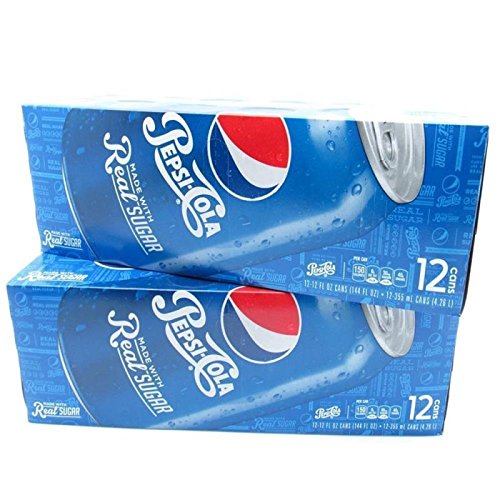 Pepsi-Cola made with real Sugar 24 x 355 ml von Pepsi