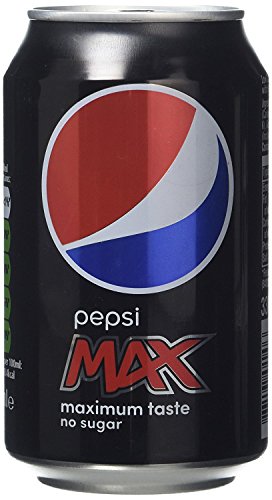 Pepsi Max Soft Drink Can 330ml Ref A01100 [Pack 24] von Pepsi