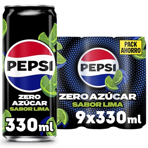 Pepsi Zero Lima Cola Drink, 330 ml, 9 Stück von Pepsi