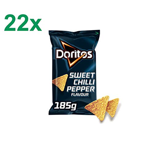 Doritos Nacho Chips Sweet Chilli Pepper 22x185g Karton von PepsiCo