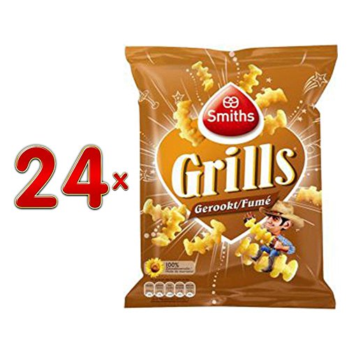 Smiths Chips Grills 24 x 30g Karton von PepsiCo
