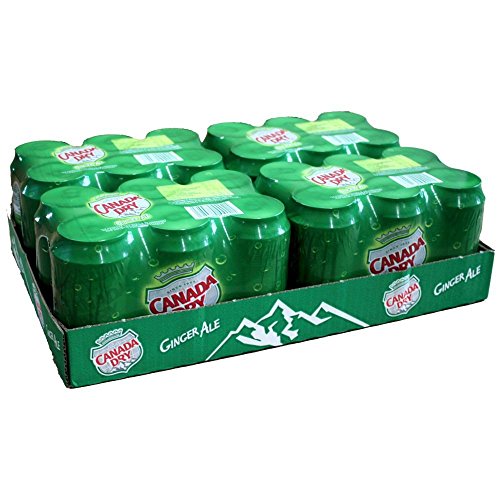 Canada Dry Ginger Ale 4 Pack á 6 x 0,33l Dose IMPORT (24 Dosen eingeschweißt) von Pepsico