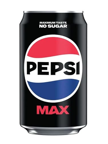 Pepsi Max Cola, 72 x 0,33l Dose XXL-Paket (Zuckerfrei) von Pepsi