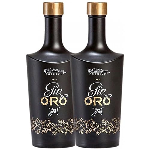 Gin Gin Oro 70 cl (Schachtel mit 2 Flaschen von 70 cl) von Pequeños Productores