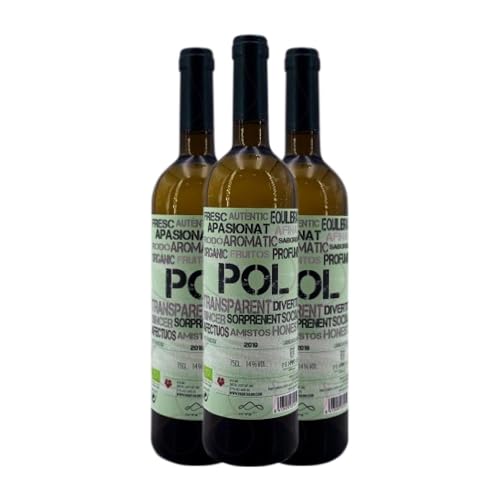 Pol Grenache Weiß 75 cl (Schachtel mit 3 Flaschen von 75 cl) von Pequeños Productores