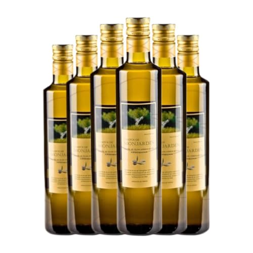 Speiseöl Campos de Monjardin Medium Flasche 50 cl (Schachtel mit 6 Medium Flasche von 50 cl) von Pequeños Productores