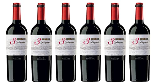 6x 0,75l - Perelada - 3 Finques - Tinto Crianza - Empordà D.O. - Spanien - Rotwein trocken von Perelada