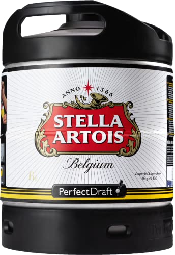 Perfectdraft Fässer - Bier passend für Zapfanlage für Zuhause. Inklusive 5 Euro Pfand (Stella Artois) von PerfectDraft