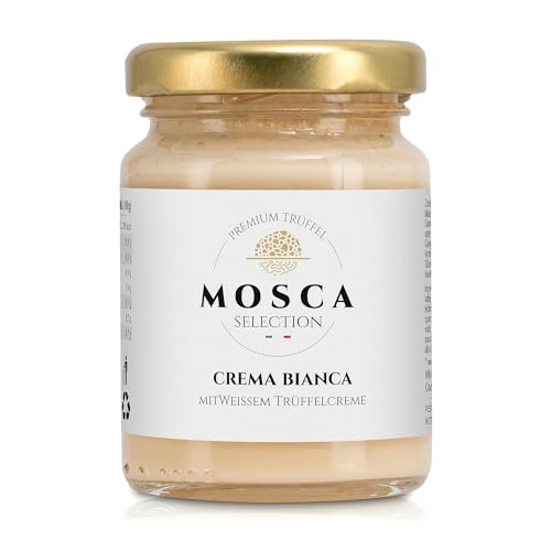 Mosca Selection Italienische Trüffelvielfalt - Edle Trüffelcreme mit echtem weißem Trüffel - Veredeln Sie Ihre Speisen mit echtem Trüffelaroma - Entdecken Sie die Kunst der Gourmetküche neu von Perfekto24