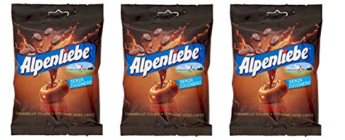 3x Perfetti Alpenliebe Espresso Caramelle Colate senza zucchero Bonbon mit echtem Kaffee zuckerfreie Süßigkeiten Lollies 80g Beutel 3x Perfetti Alpenliebe Espresso Caramelle Colate senza zucchero Bonbon mit echtem Kaffee zuckerfreie Süßigkeiten Lollies 80g Beutel von Perfetti Van Melle
