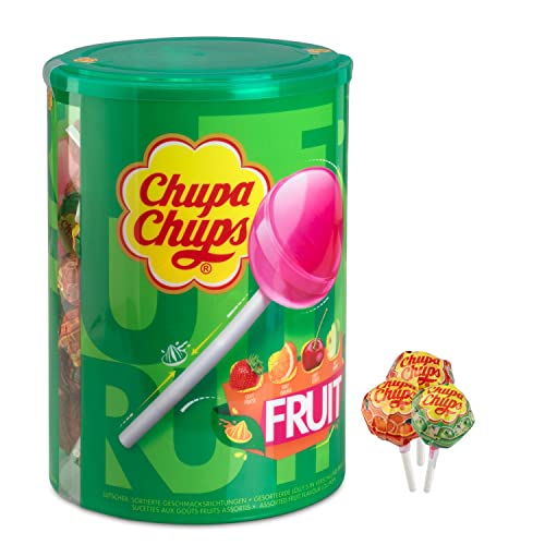 Chupa Chups Fruchtlutscher Dose, 100er Pack (100 von Chupa Chups
