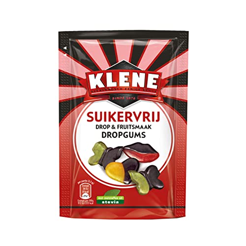 Klene Lakritz | Lakritz Gummis | Lakritz Holländisch | Klene Drop | 12 Pack | 1320 Gram Total von KLENE