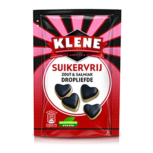 Klene Lakritz | Salz & Salmiacco Lakritze | Lakritz Holländisch | Klene Drop | 12 Pack | 1080 Gram Total von KLENE