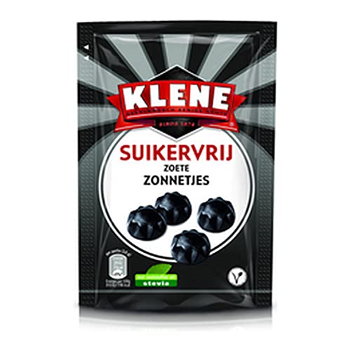 Klene Lakritz | Sweet Suns Tasche | Lakritz Holländisch | Klene Drop | 12 Pack | 1320 Gram Total von KLENE