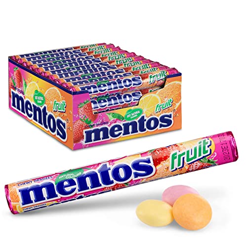Mentos Bonbons | Obstbrötchen | Mentos Bonbons | Mentos Großpackung | 40 Pack | 1500 Gram Total Mentos Bonbons | Obstbrötchen | Mentos Bonbons | Mentos Großpackung | 40 Pack | 1500 Gram Total von Perfetti Van Melle